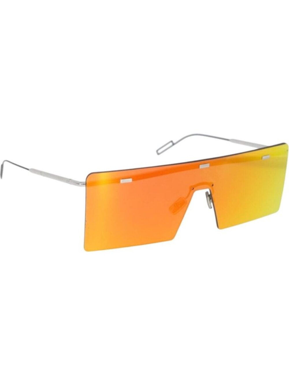 Christian Dior HARDIOR Sunglasses metal Orange Black